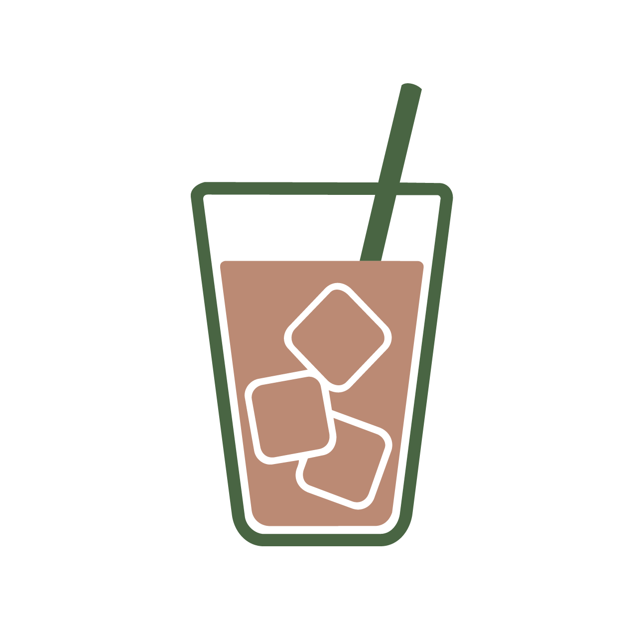 Iced drinks icon